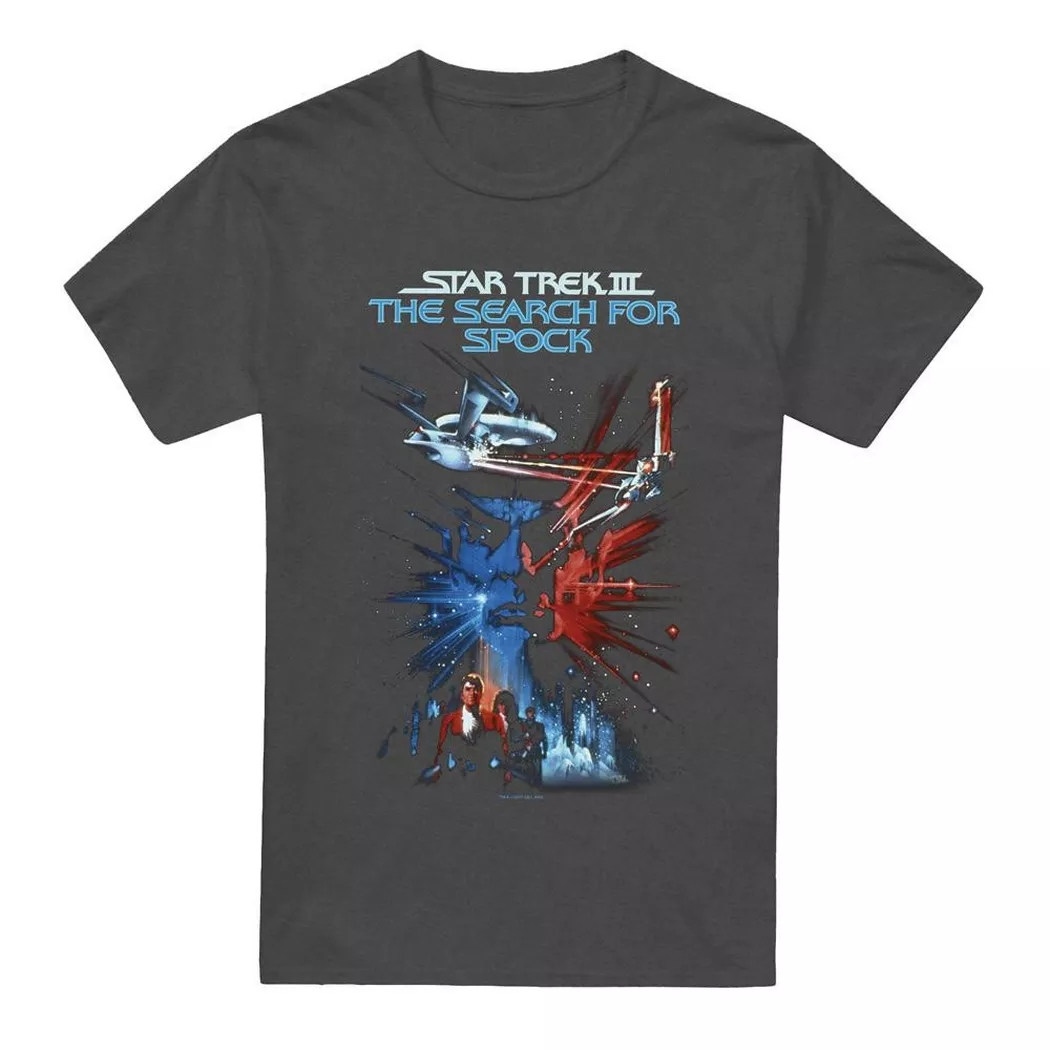 Star Trek - Search for Spock TShirt, per donna, Charcoal Black, Größe L