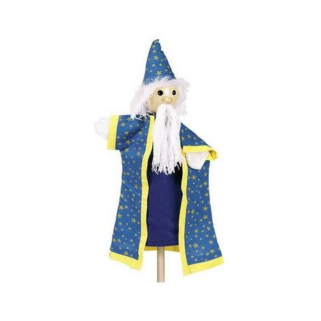 goki  Puppenwelt Handpuppe Zauberer (27cm) 