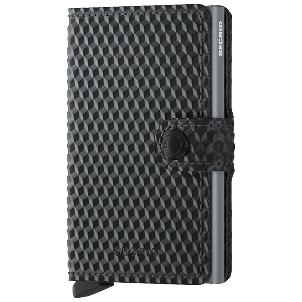 Secrid - Miniwallet The Cubic-0, Minicard Wallet The Cubic-0, Onesize, Noir
