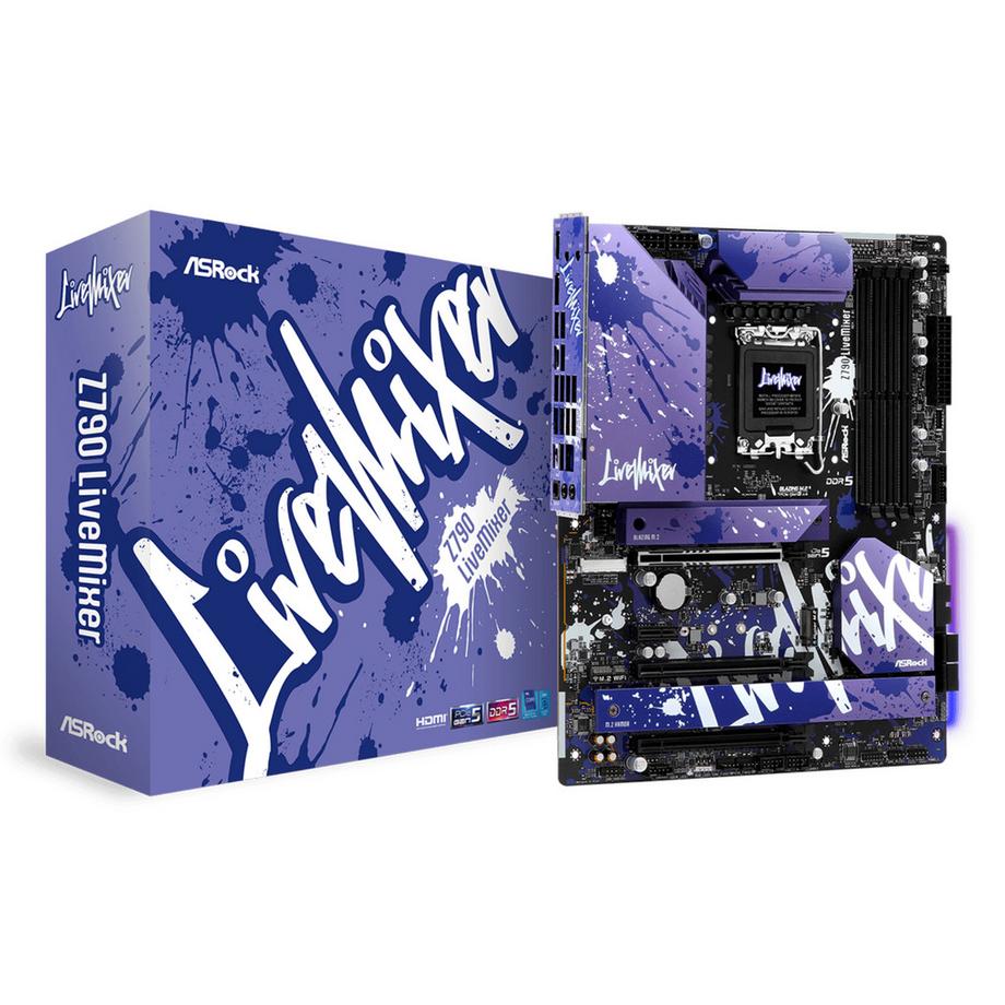 ASRock  Z790 LiveMixer Intel Z790 LGA 1700 ATX 