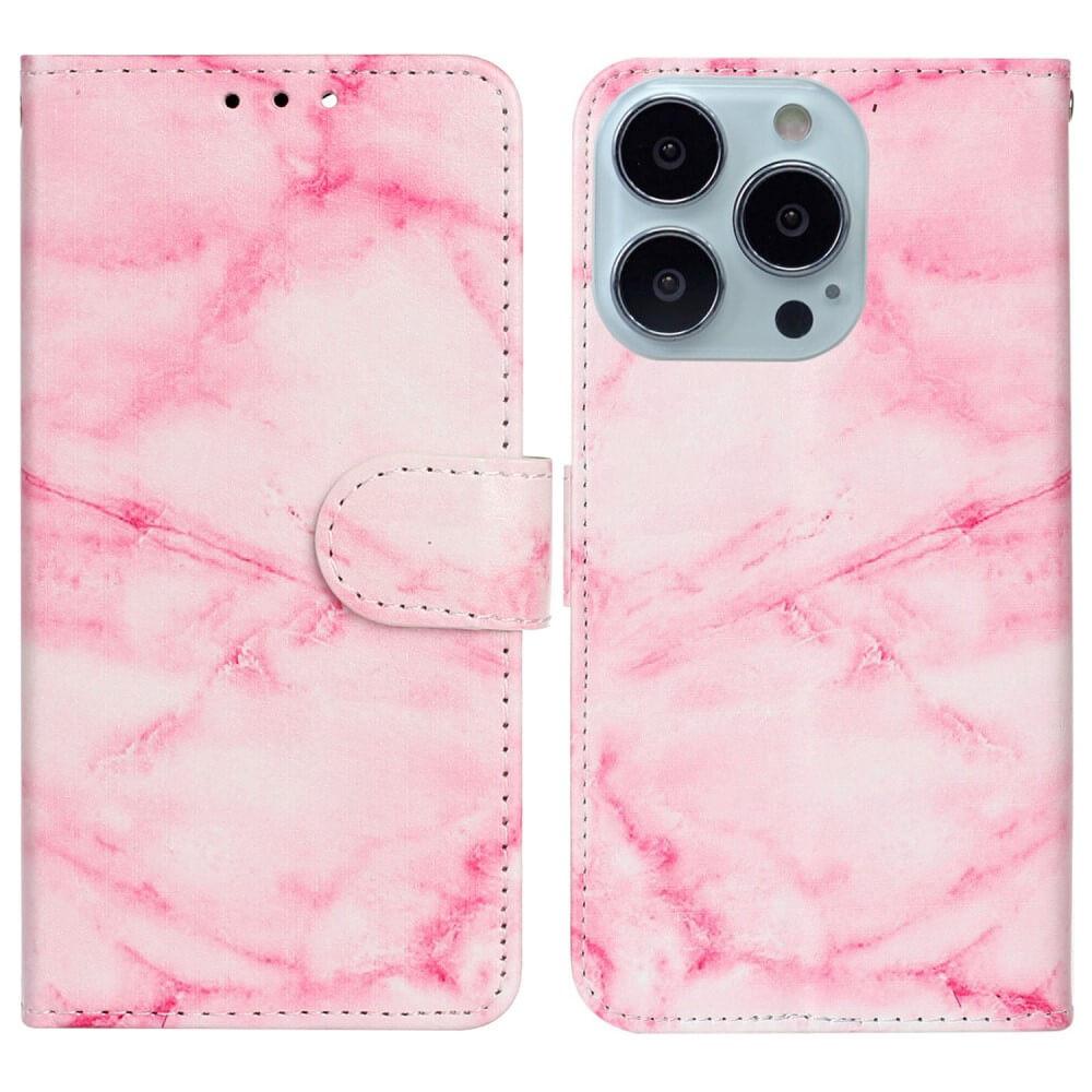 Cover-Discount  iPhone 15 Pro Max - Custodia in ecopelle Marble 