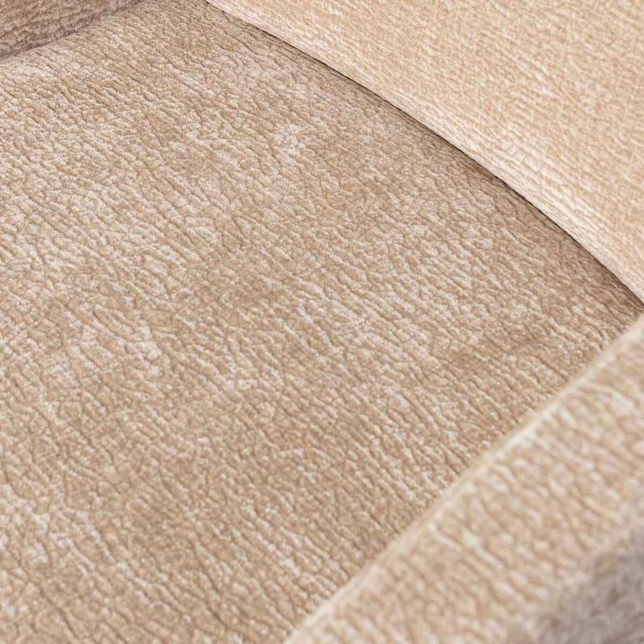 mutoni Sedia da pranzo Mount 3D ciniglia sabbia  