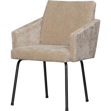 Sedia da pranzo Mount 3D ciniglia sabbia