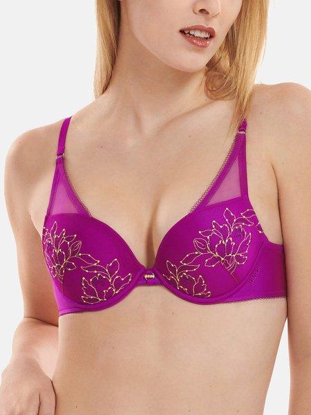 Image of Push-up-bh Jive Damen Violett Bedruckt C/85