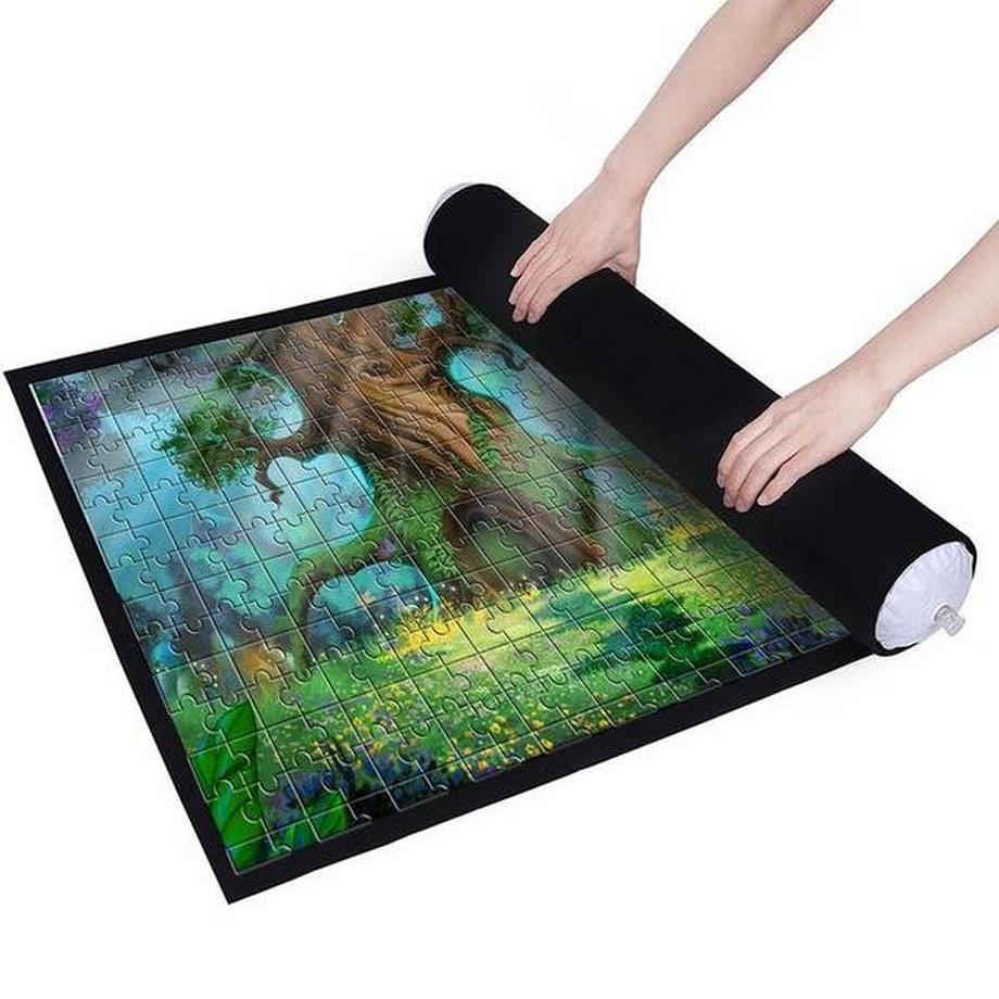 eStore  Puzzlematte aus Filz - Schwarz 