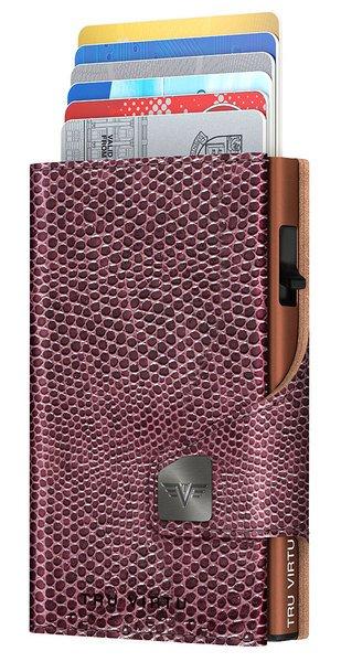 AVIATOR Wallet CLICK & slide Iguana Glossyberry, Brow  