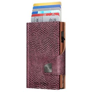 AVIATOR Wallet CLICK & slide Iguana Glossy neroberry, Brow  