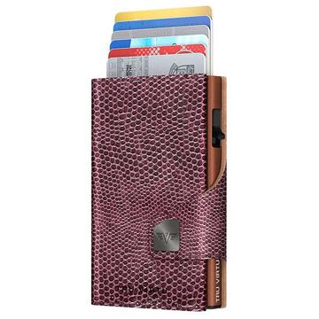 Wallet CLICK & slide Iguana Glossyberry, Brow