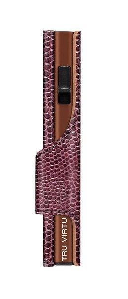 Tru Virtu CLICK & slide Iguana Glossyberry Portafoglio  