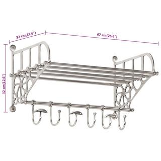 VidaXL Porte-bagages aluminium  