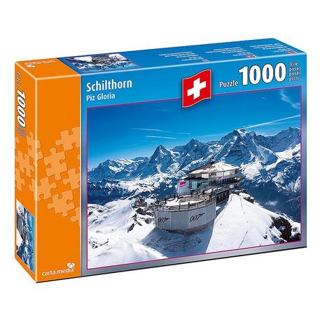 Carta.Media  Puzzle Schilthorn Piz Gloria (1000Teile) 