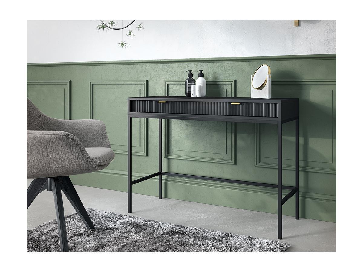 Vente-unique Wandkonsole mit 2 Schubladen LIOUBA  