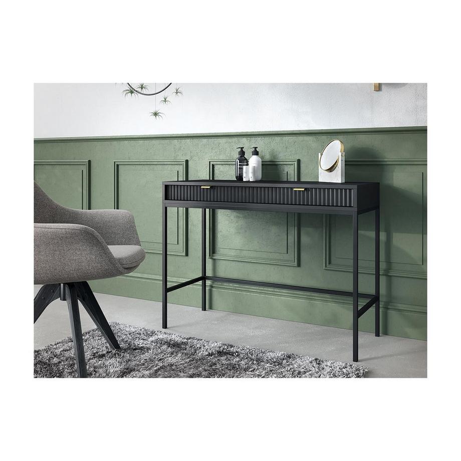 Vente-unique Console avec 2 tiroirs LIOUBA  