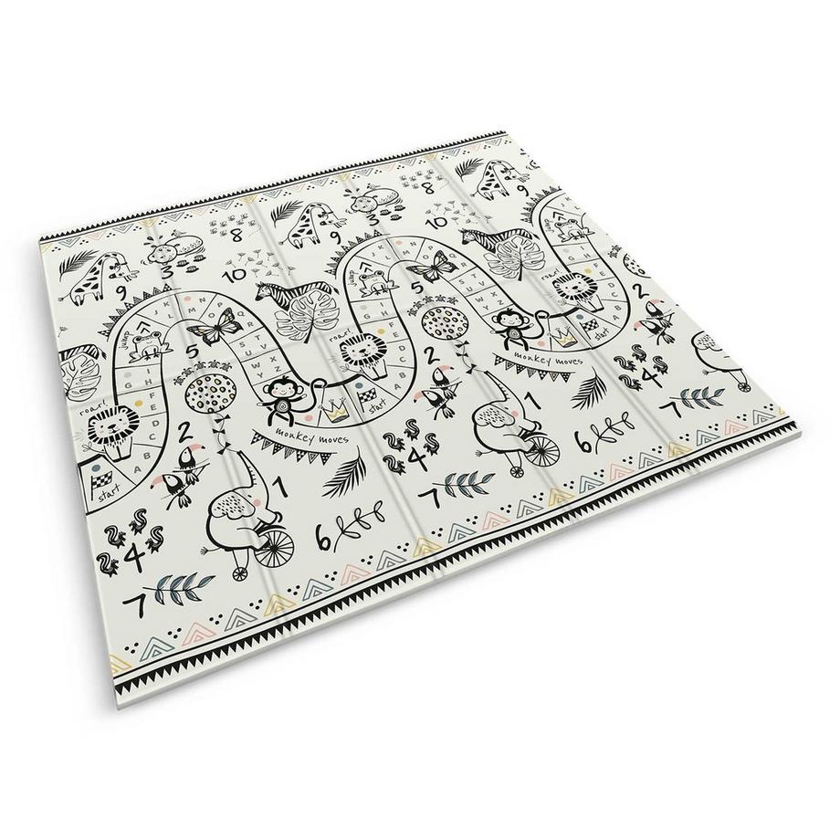 B2X Tapis de jeu pliable 200 x 180 x 1 cm Nukido NK-340 Ocean Safari  