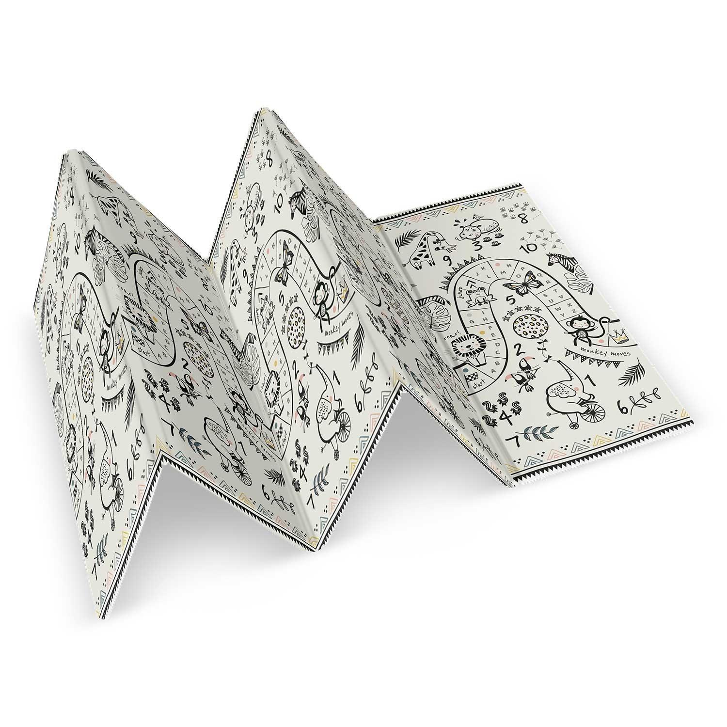 B2X Tapis de jeu pliable 200 x 180 x 1 cm Nukido NK-340 Ocean Safari  