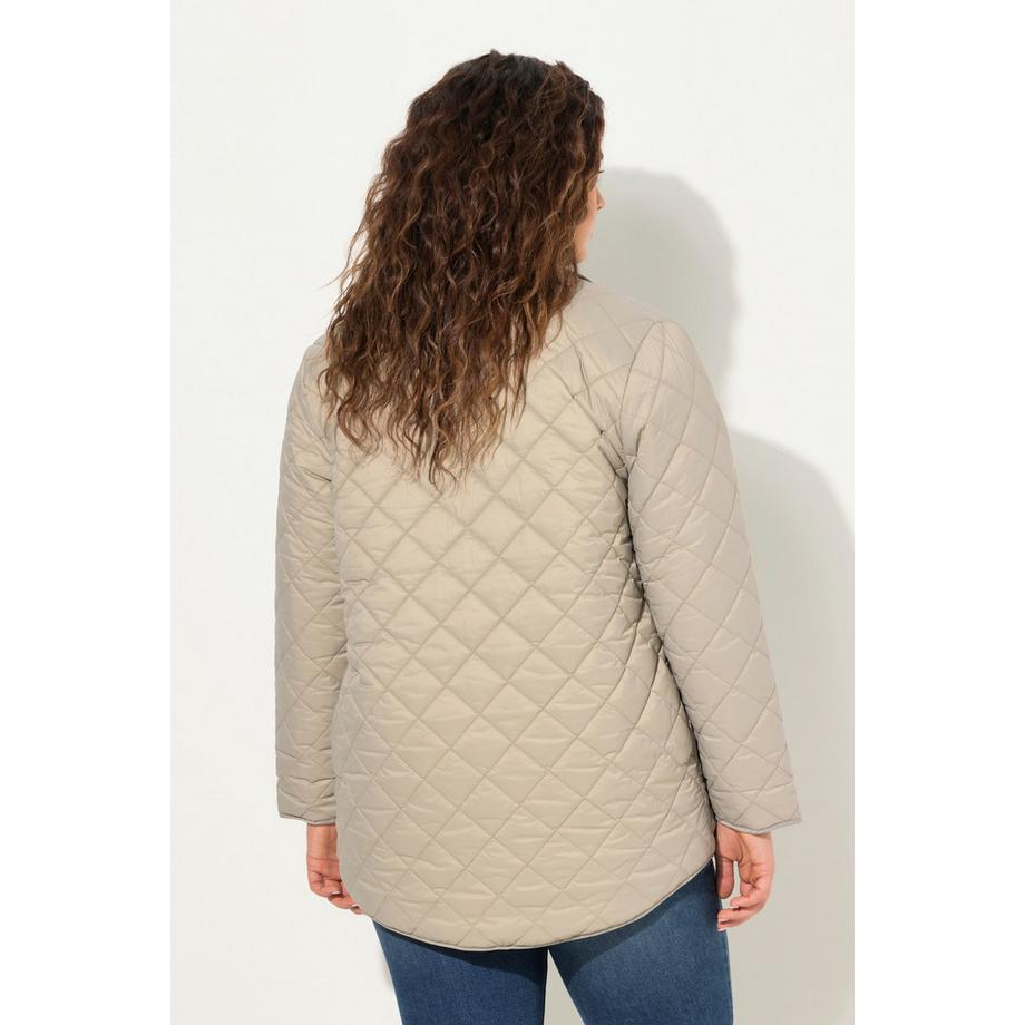 Ulla Popken Giacca Camicia Trapuntata  