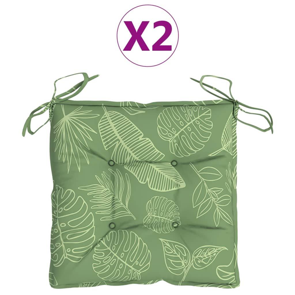 VidaXL Coussin de chaise tissu  