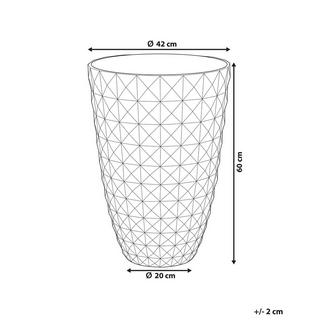 Beliani Cache-pot en Fibre d'argile Traditionnel FERIZA  