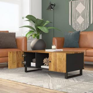 VidaXL Table basse bois  