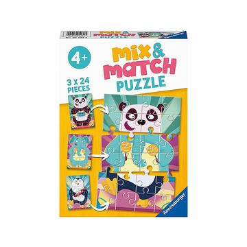 Puzzle Witzige Tiere (3x24)