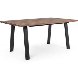 mutoni Table de jardin Oslo 160x90 FSC naturel anthracite  