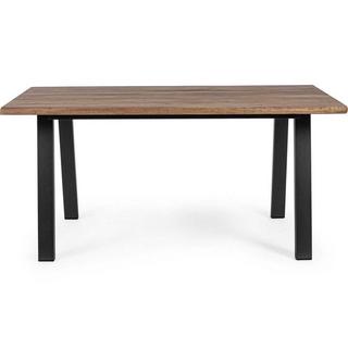 mutoni Table de jardin Oslo 160x90 FSC naturel anthracite  