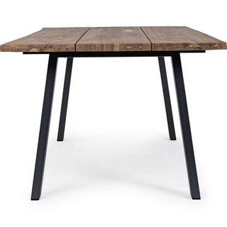 mutoni Table de jardin Oslo 160x90 FSC naturel anthracite  