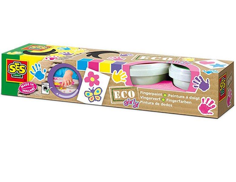 Image of SES Eco Fingerfarben Girls (4Teile)