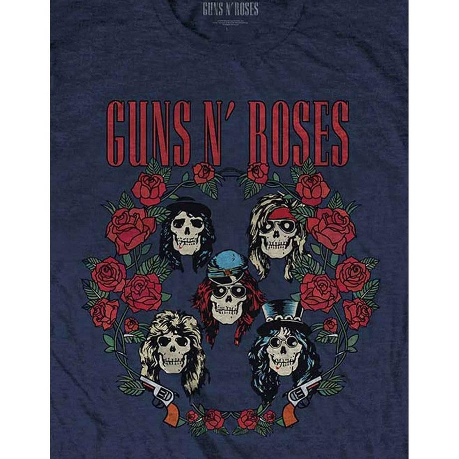 Guns N' Roses Guns N' Roses Skulls and Roses T-Shirt  