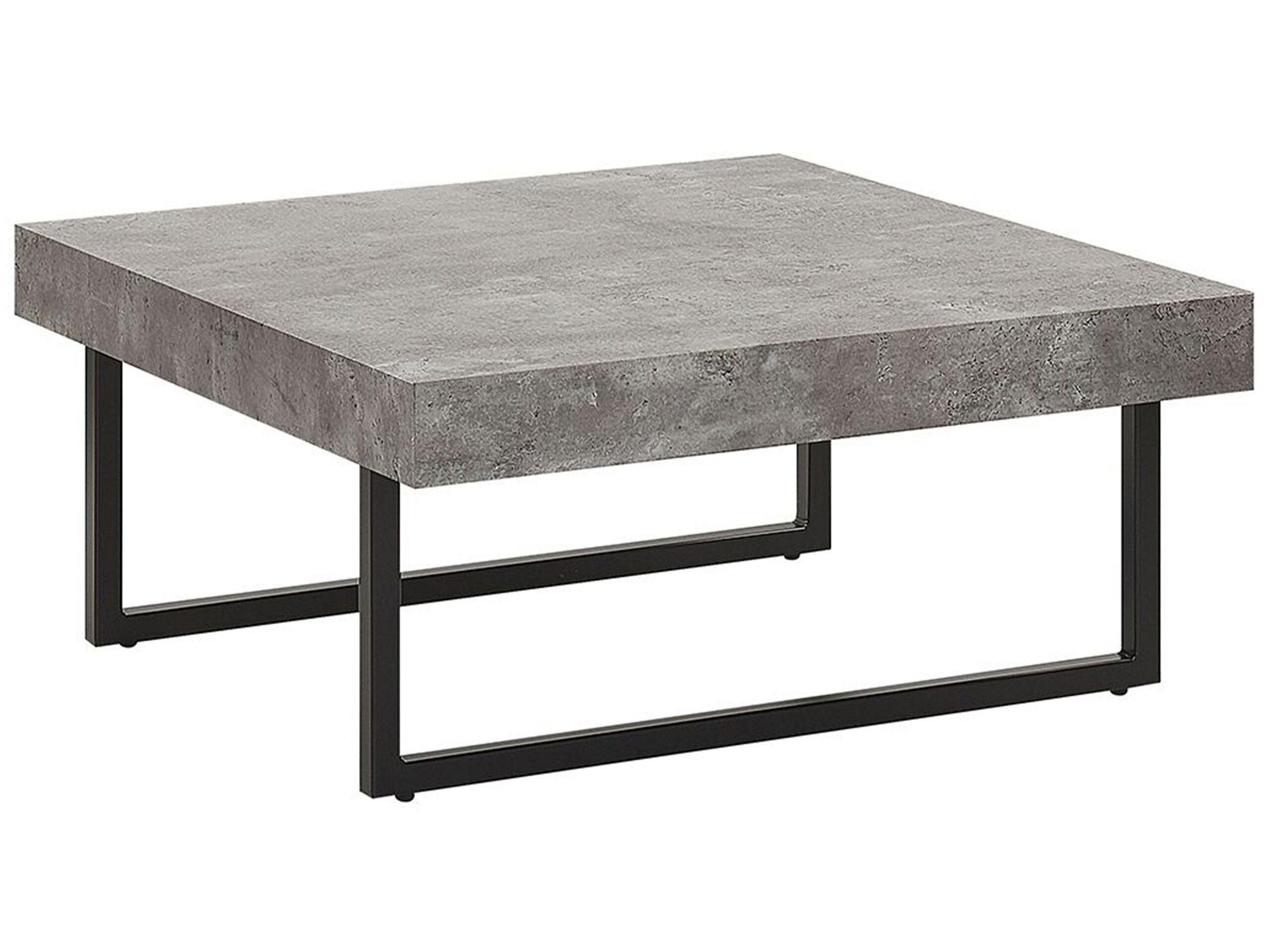 Beliani Table basse en MDF Industriel DELUZ  