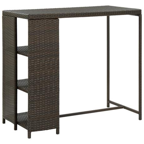 VidaXL Stehtisch poly-rattan  