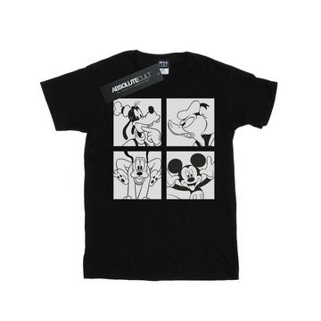 Mickey, Donald, Goofy And Pluto Boxed TShirt