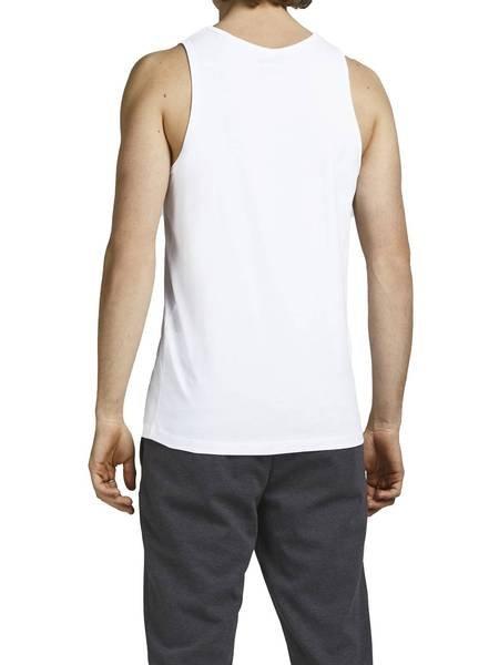 JACK & JONES  Gilet Uomini Confezione da 2 Vestibilità confortevole-JACBASIC TANKTOP 2PK 