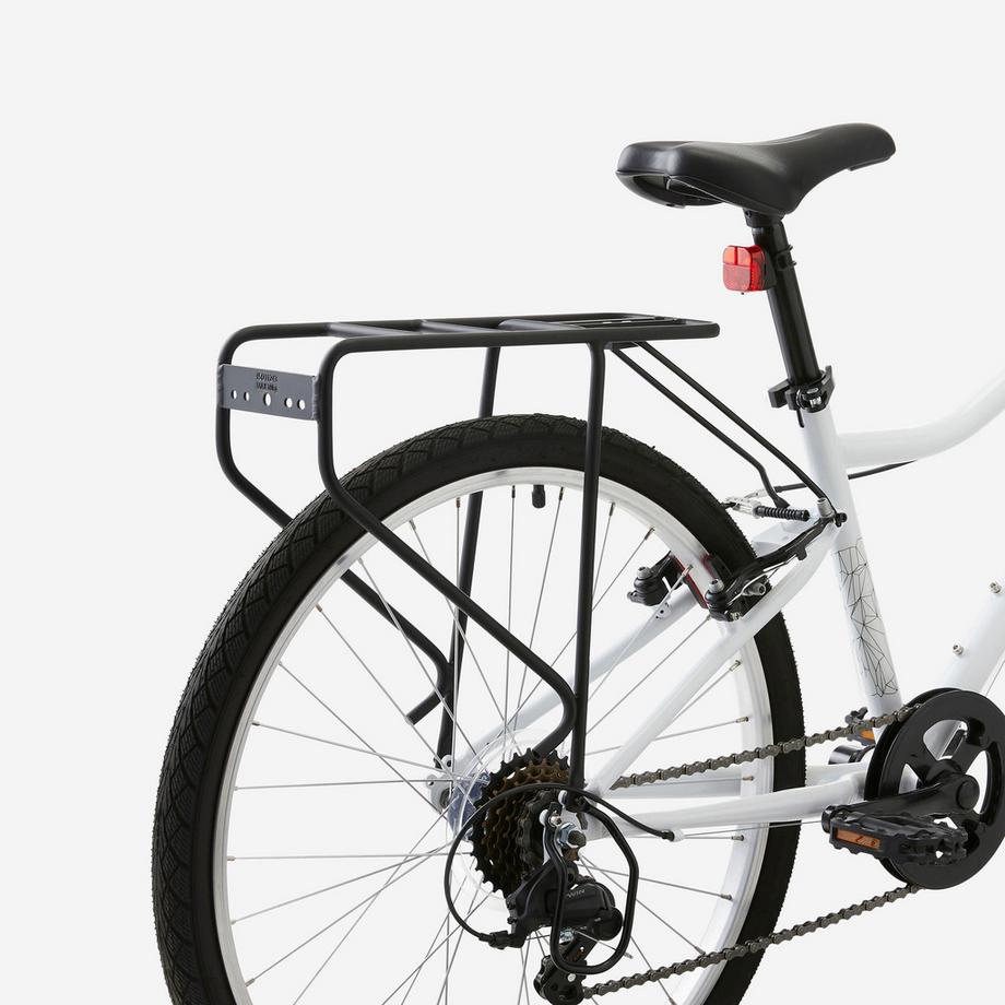 B’TWIN  Gepaecktraeger Velo 24 bis 26 Zoll Aluminium 