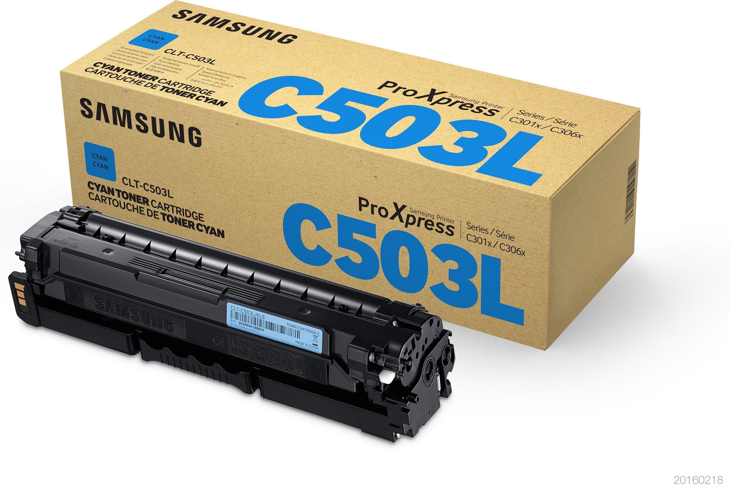 Hewlett-Packard  SAMSUNG Toner-Modul cyan SU014A SL-C3010ND/C3060FR 5000 Seiten 