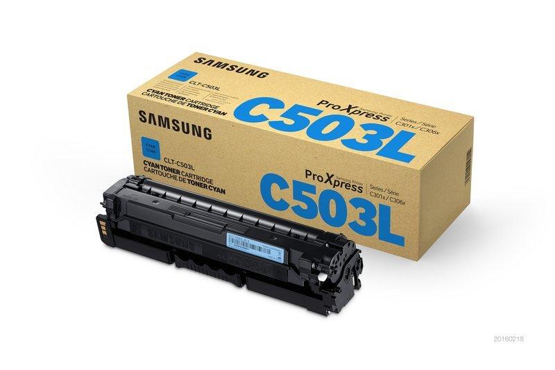 Hewlett-Packard  SAMSUNG Toner-Modul cyan SU014A SL-C3010ND/C3060FR 5000 Seiten 