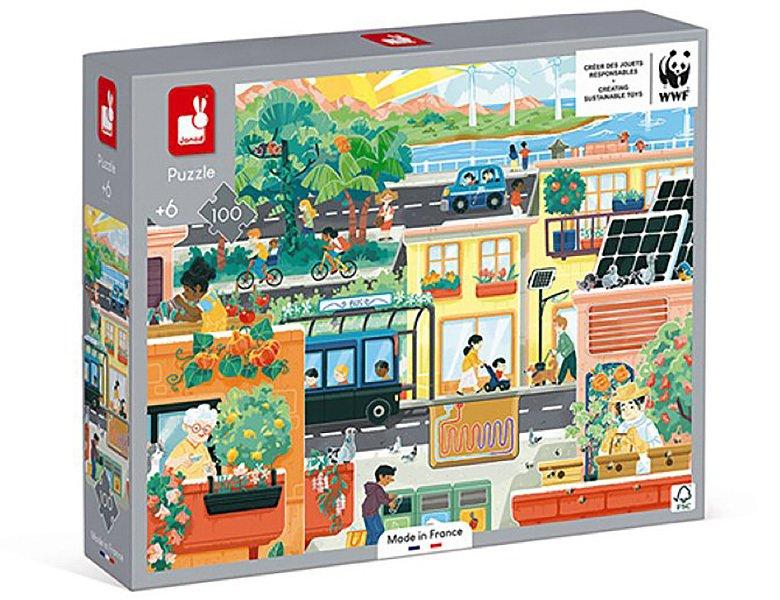 Image of Puzzle WWF Puzzlee Stadt (100Teile)