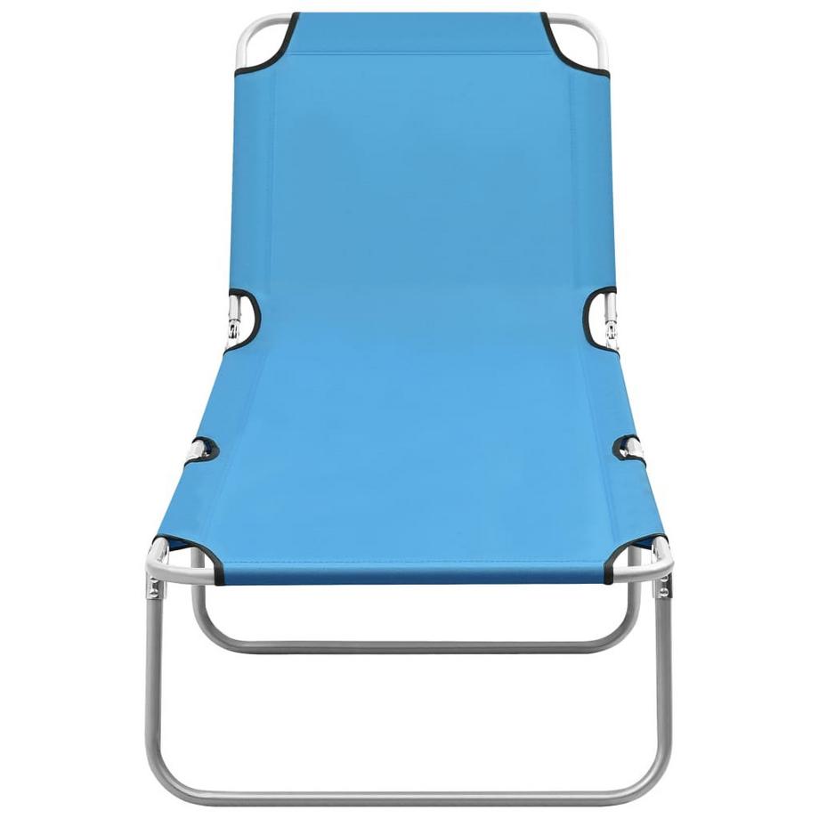 VidaXL Chaise longue tissu  