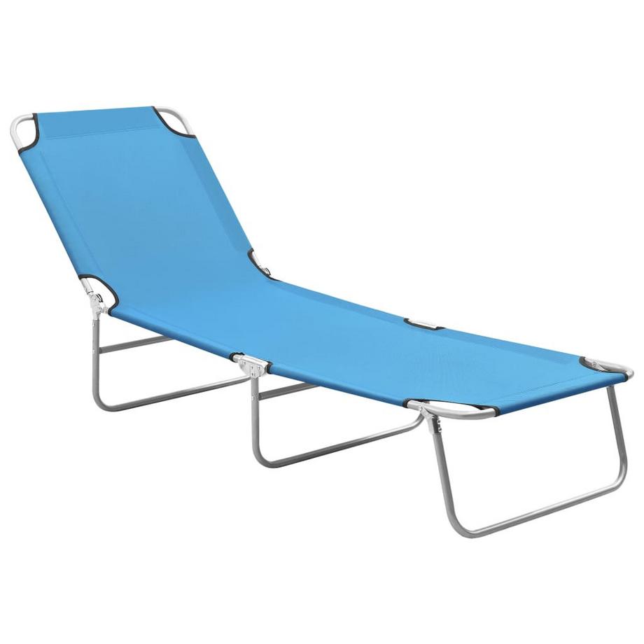 Chaise longue tissu