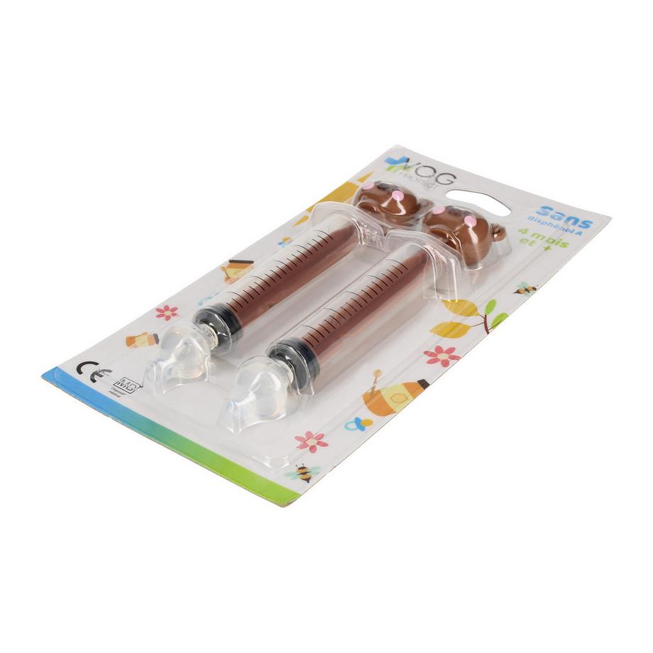 Avizar  Seringues Mouche Bébé Ourson x2 