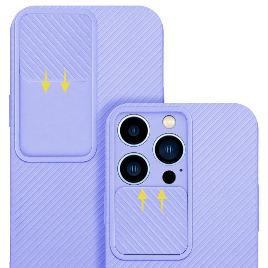 Cadorabo  Housse compatible avec Apple iPhone 13 PRO - Coque de protection en silicone TPU flexible et avec protection pour appareil photo 