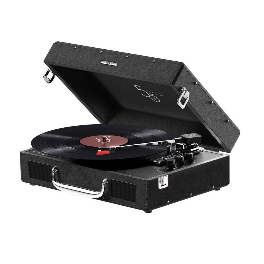 MIXX Platine Vinyle Revival 55 Stéréo Noir