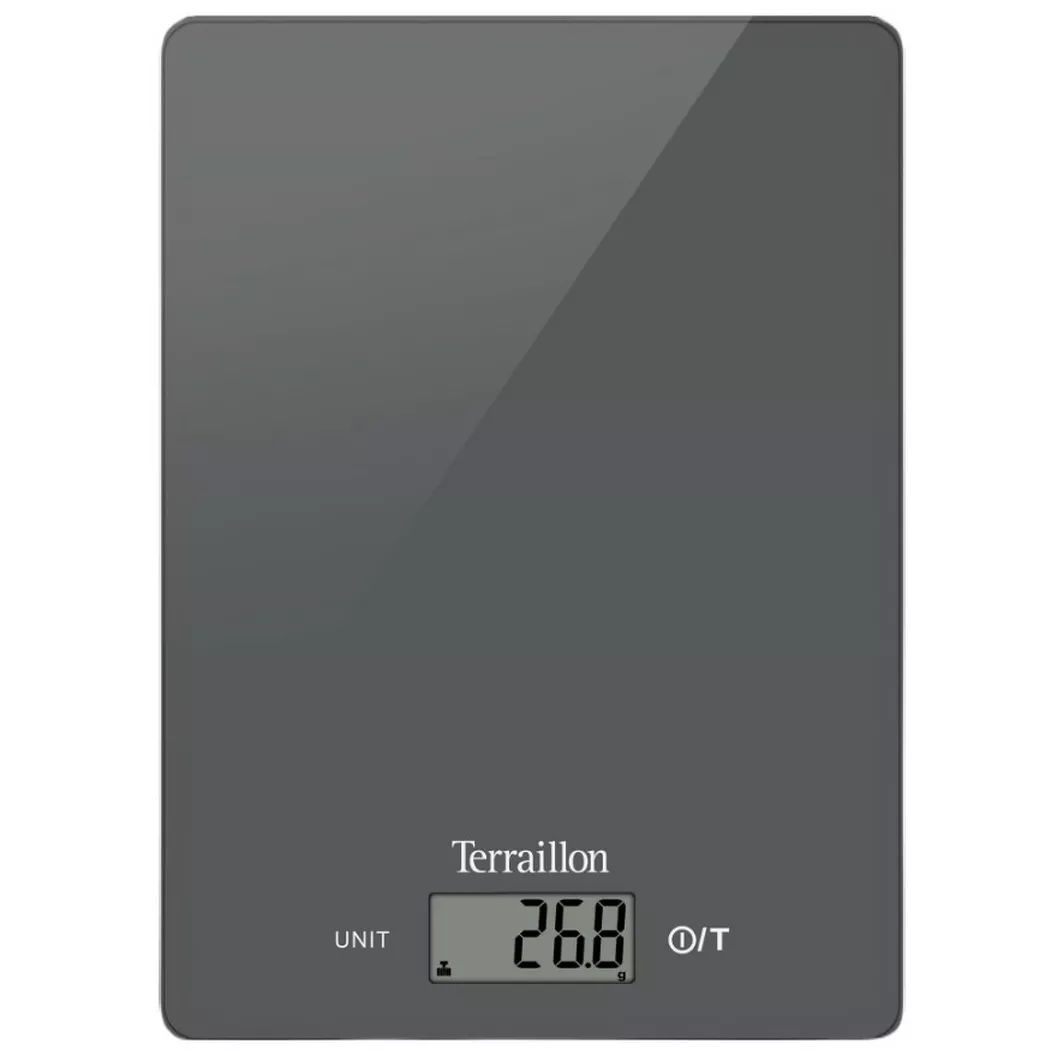 Terraillon First Grey Küchenwaage – grau