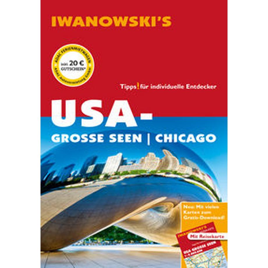   USA-Große Seen / Chicago - Reiseführer von Iwanowski 