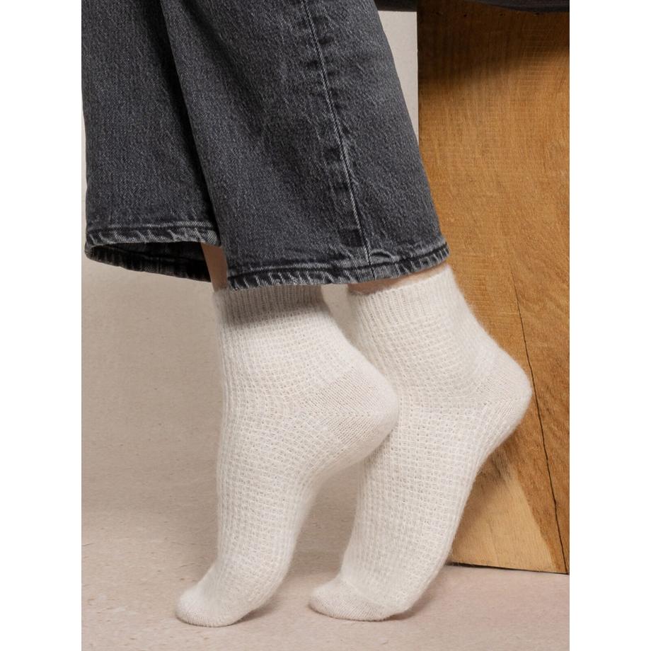 Chaussettes en laine d'alpaga