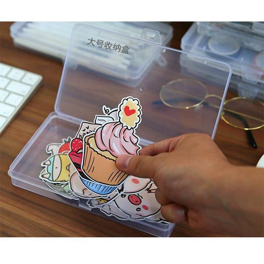 Northio Aufbewahrungsbox für den Schreibtisch – Kunststoff  