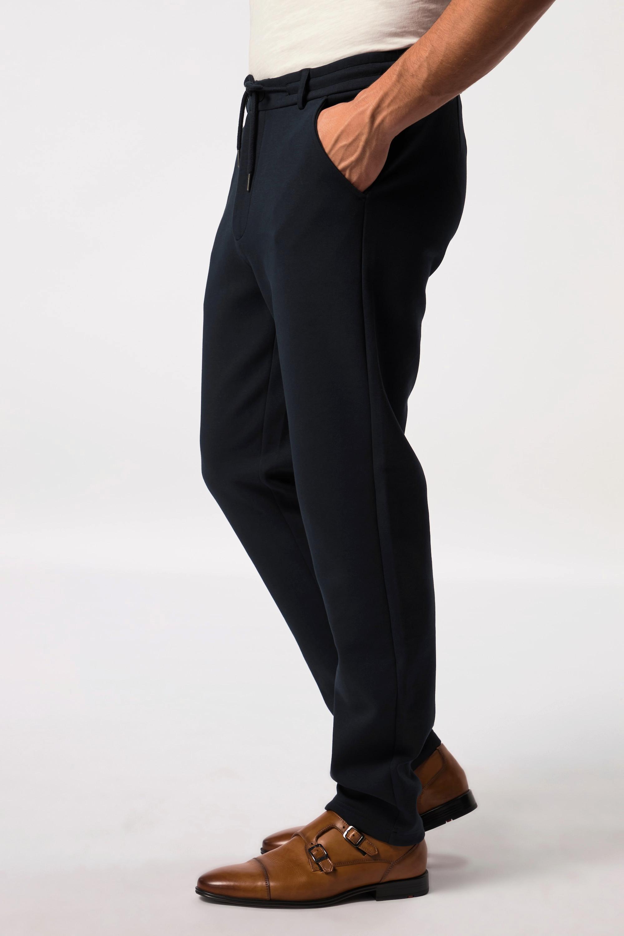 JP1880  Pantaloni chino in jersey da ufficio dalla collezione di capi coordinati NEW YORK con FLEXNAMIC® e cintura intera, fino alla tg. 8XL 