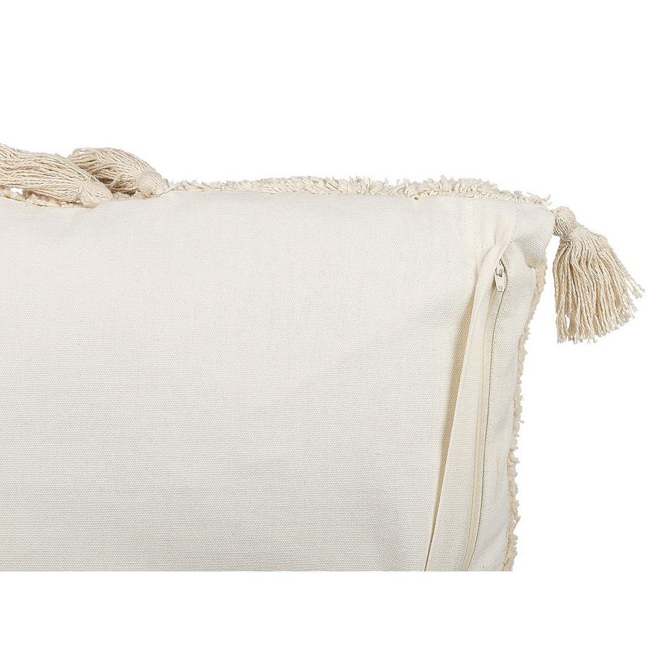 Beliani Dekokissen 2er Set aus Baumwolle Klassisch AVIUM  