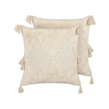 Lot de 2 coussins en Coton Traditionnel AVIUM