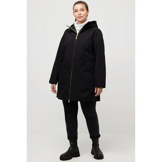 Ulla Popken  Veste technique HYPRAR, capuche, imperméable, fermeture Éclair à double sens 